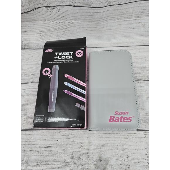 Susan Bates Twist and Lock Interchangeable Crochet Hook L-M-N #12706 - Picture 3 of 4